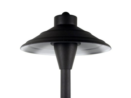 LED Path Light Smooth and Ribbed Cap